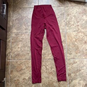 Aerie red leggings